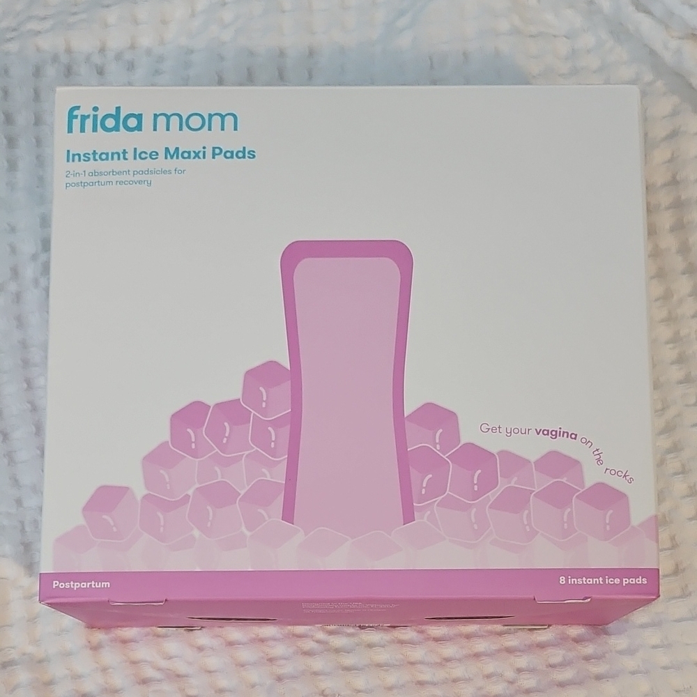 New Frida Mom Instant Ice Maxi Pads 8 Count, Maternity